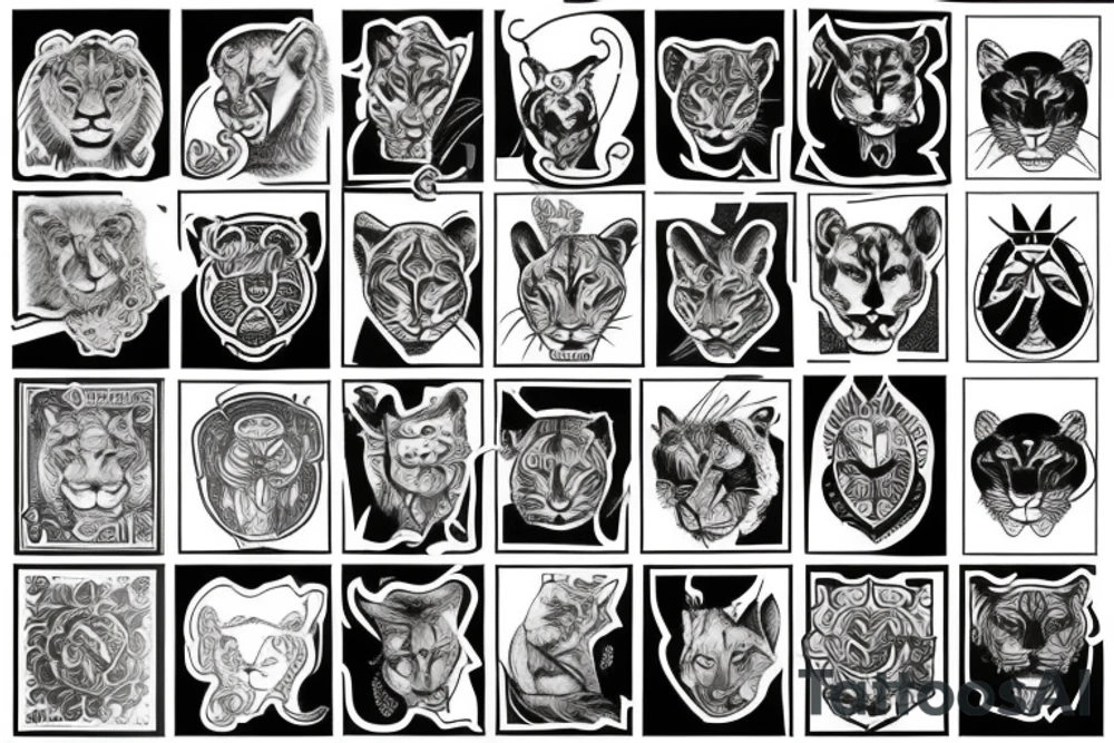 lioness tattoo idea