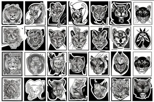 lioness tattoo idea