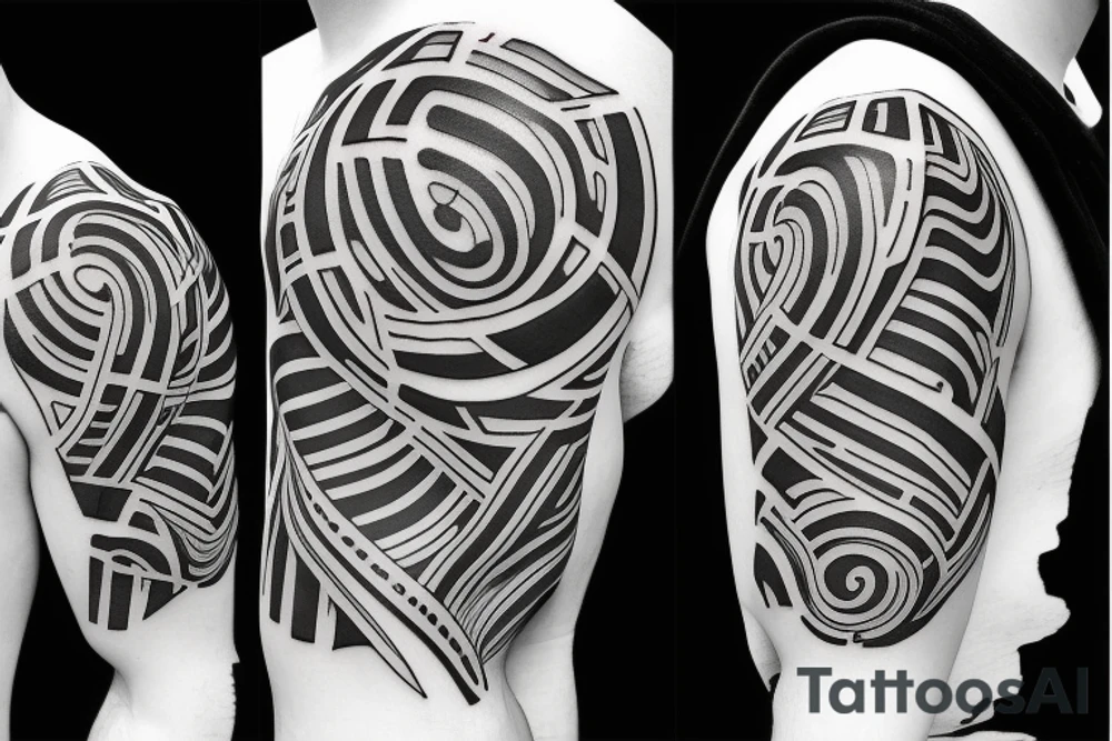 The sentence "So What?" Using abstract font tattoo idea The sentence "So What?" Using abstract font tattoo idea