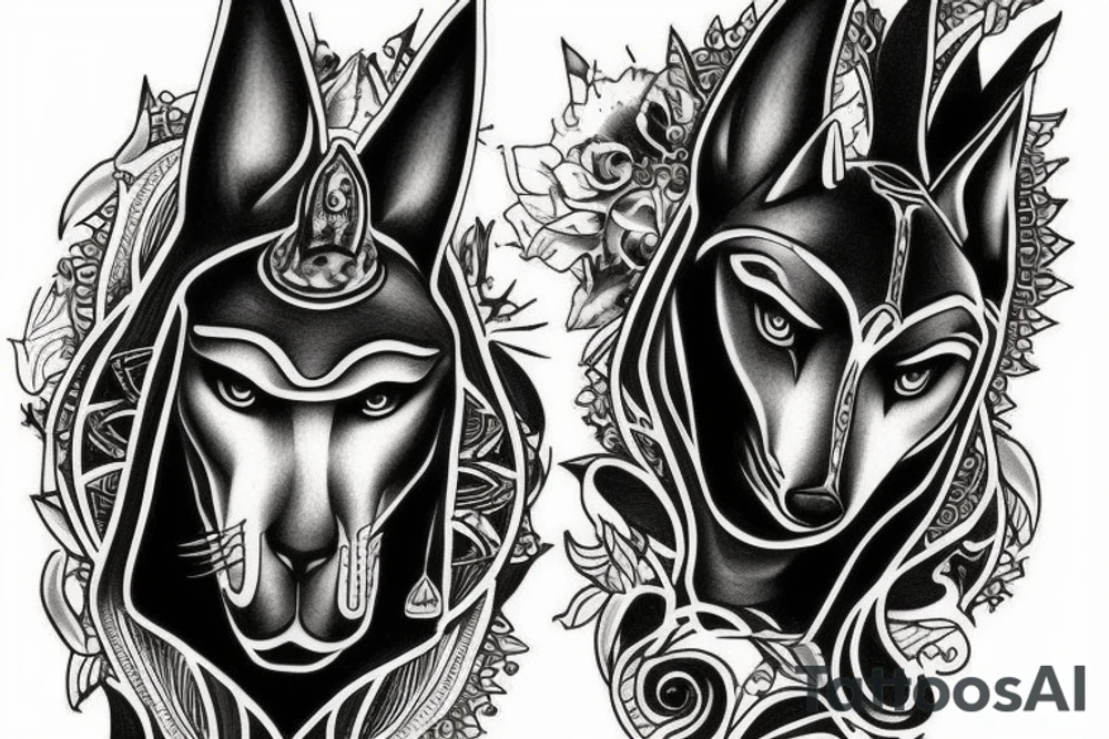 Anubis tattoo idea