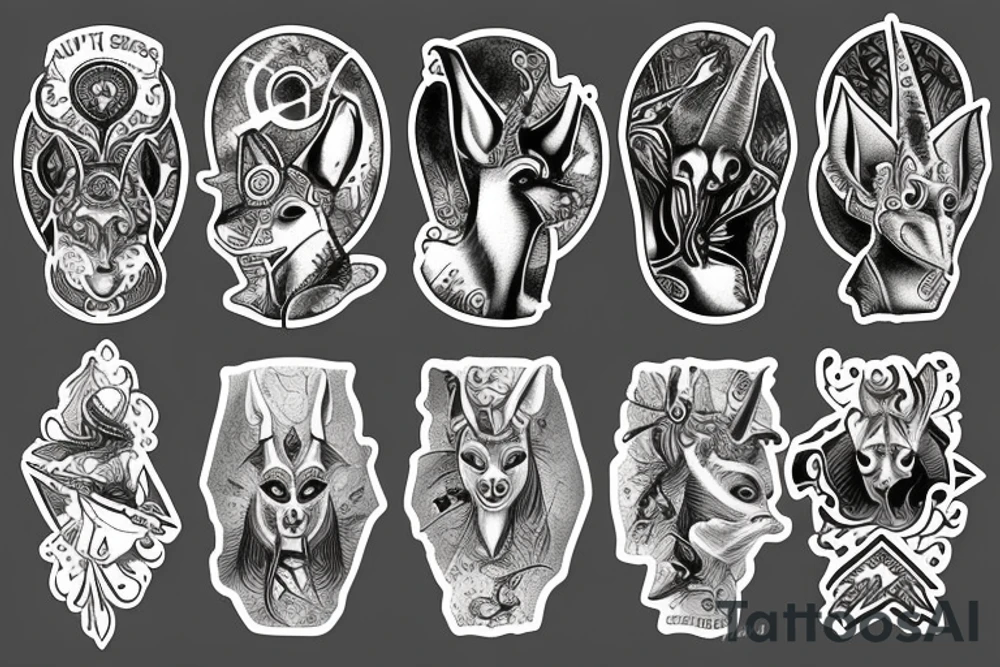 Anubis tattoo idea