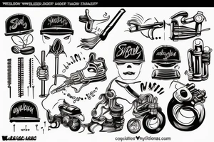 Welding shop related tattoo idea