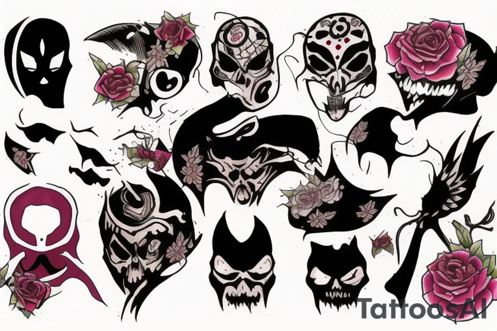 Ghostface tattoo idea