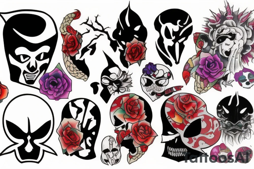 Ghostface tattoo idea