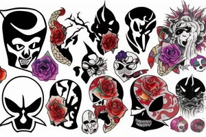 Ghostface tattoo idea