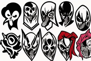 Ghostface tattoo idea