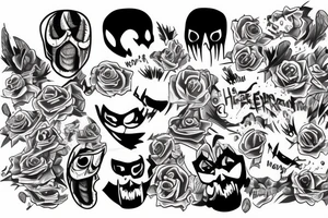 Ghostface Screa. tattoo idea