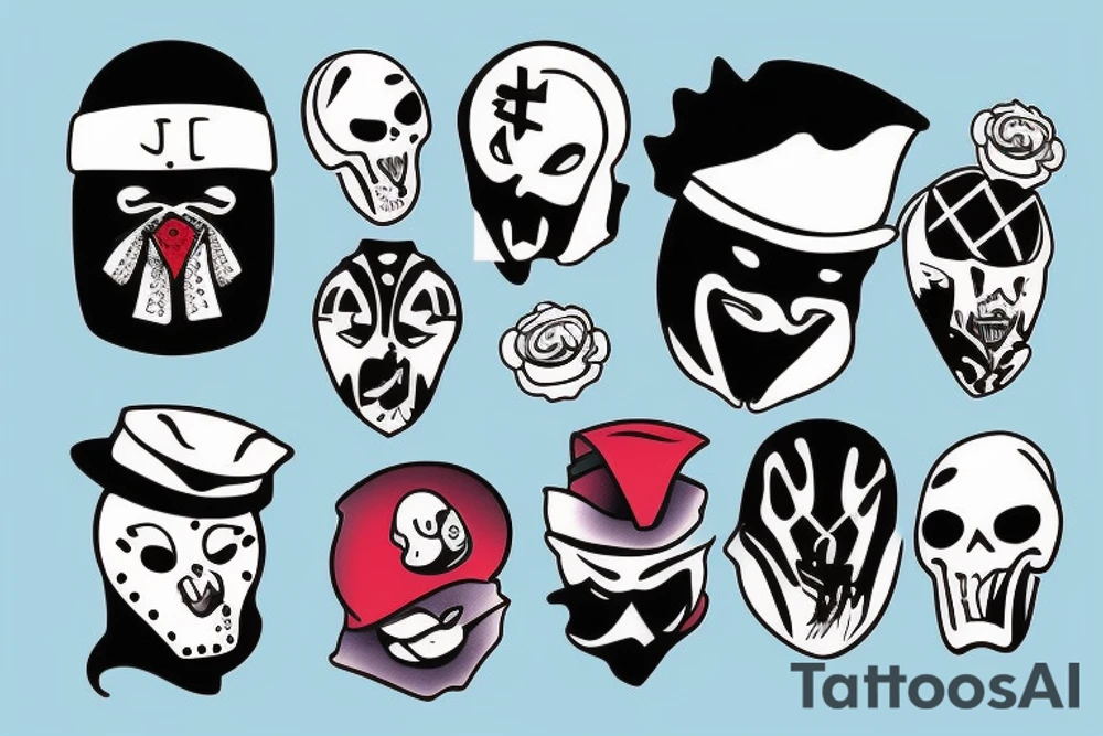 Ghostface tattoo idea