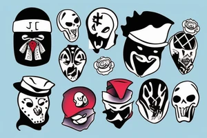 Ghostface tattoo idea