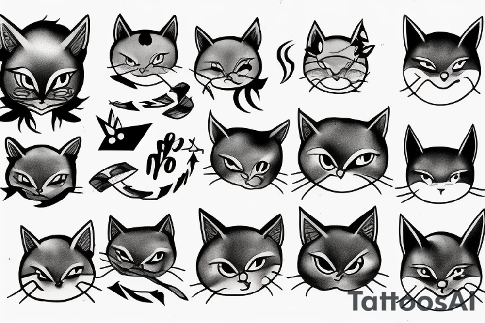 chat tattoo idea