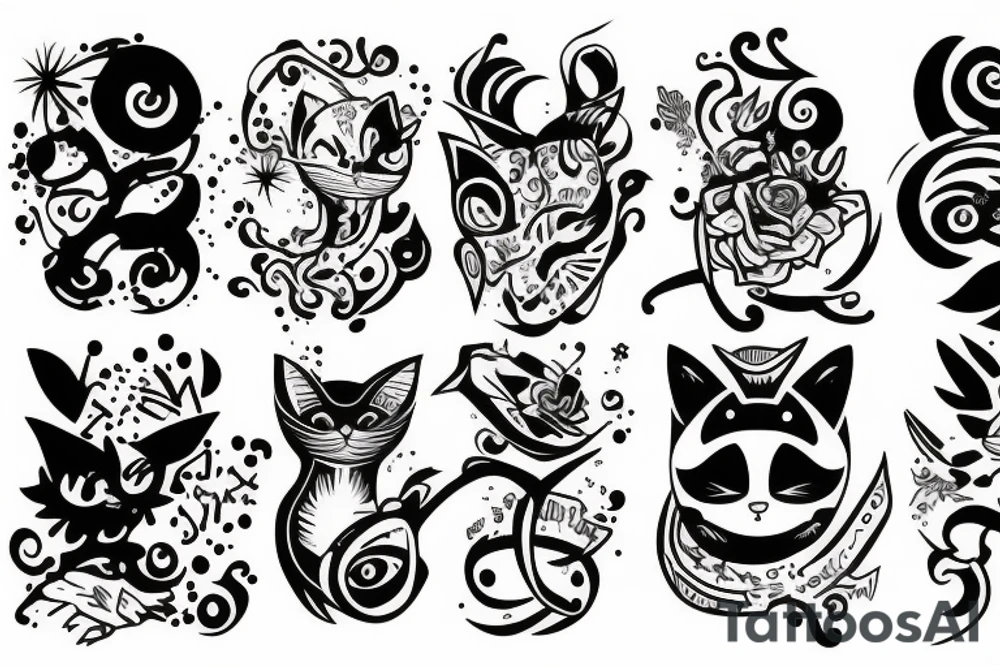 chat tattoo idea