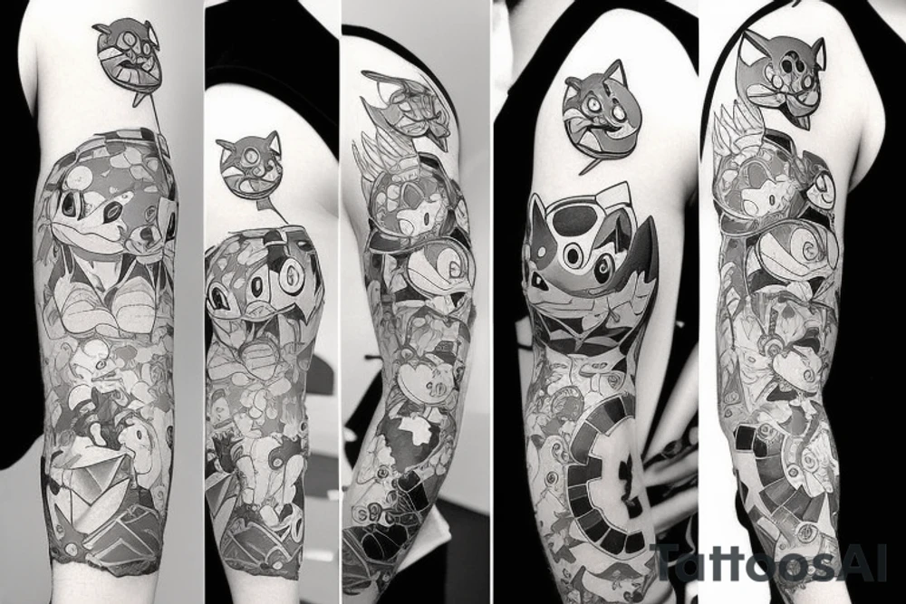 pokemon evoli tattoo idea