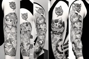 pokemon evoli tattoo idea