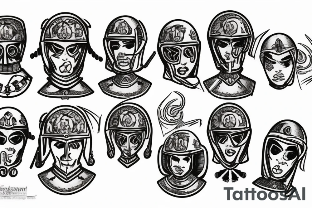 Legionary tattoo idea