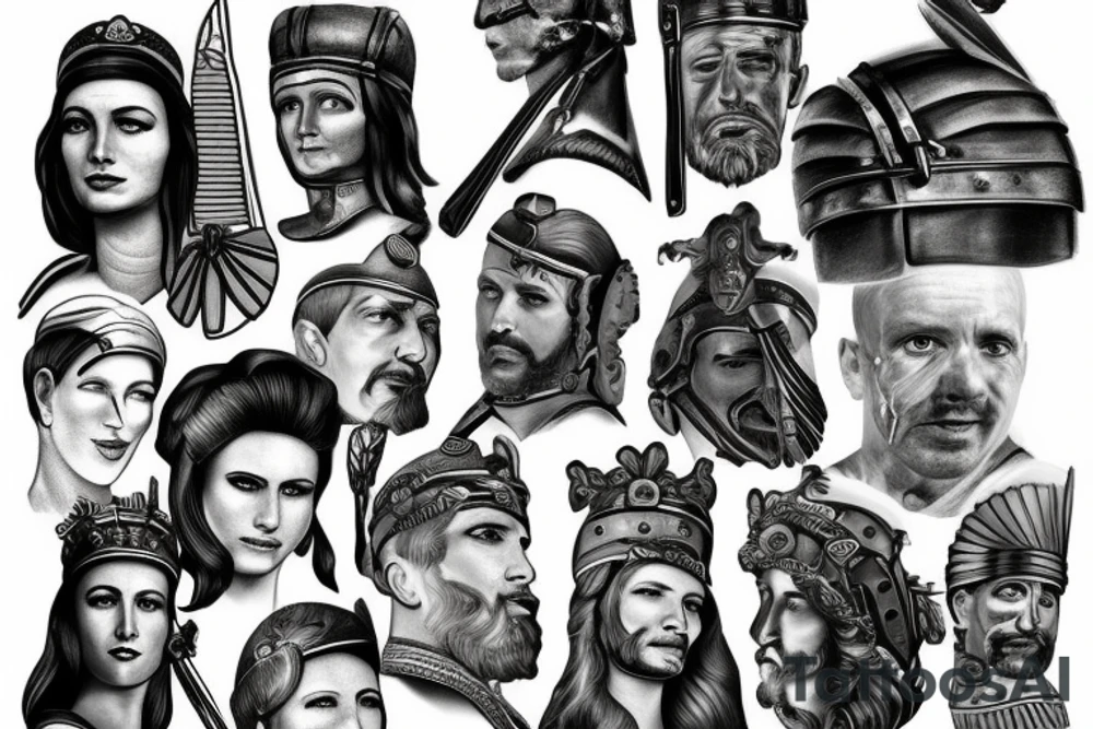 Roman Soldier tattoo idea