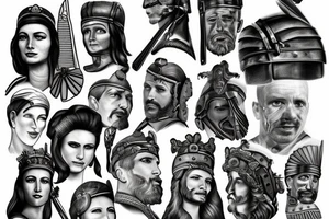 Roman Soldier tattoo idea