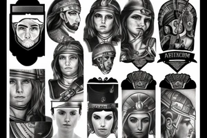 Roman Soldier tattoo idea