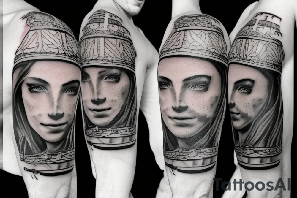 Roman Soldier tattoo idea