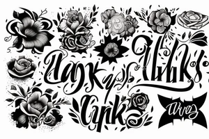 like ink tattoo idea