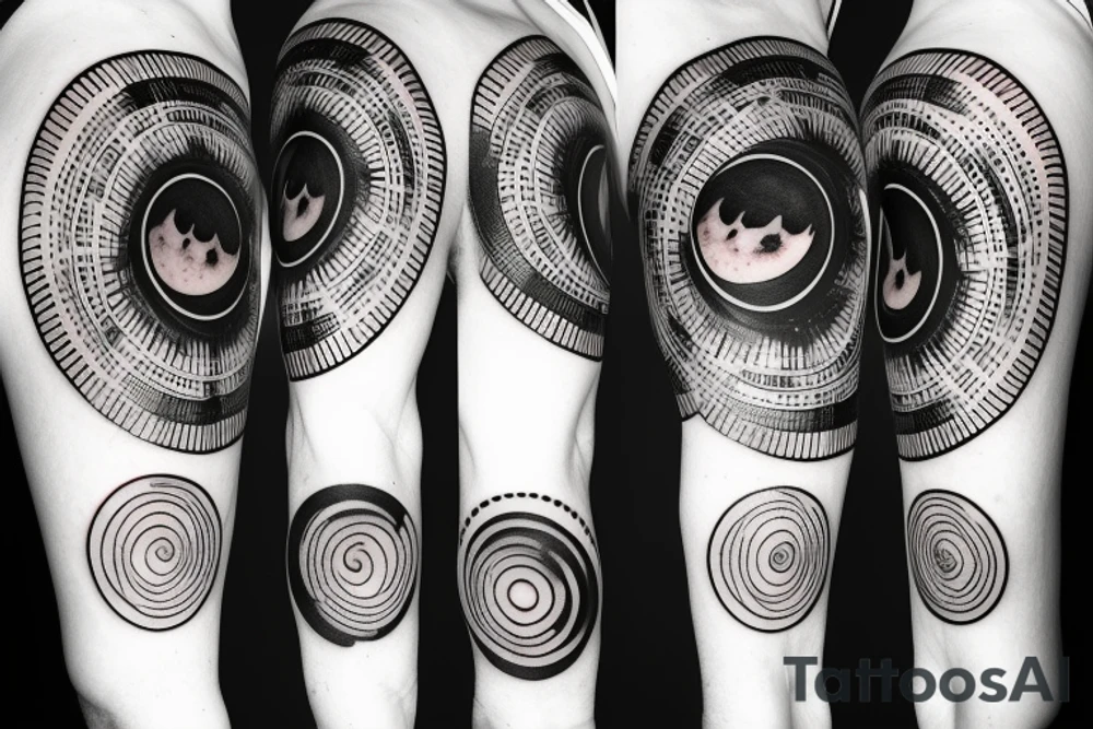 eclipse tattoo idea