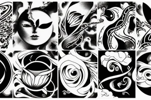 eclipse tattoo idea