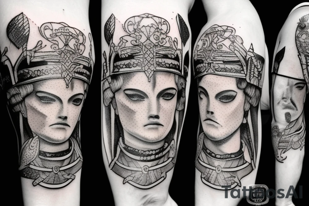 Gladiator in arena consilium capit. tattoo idea