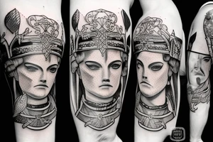 Gladiator in arena consilium capit. tattoo idea
