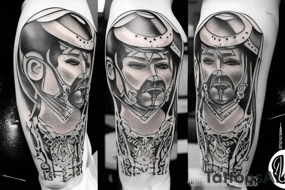 Gladiator in arena consilium capit. tattoo idea