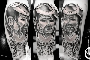 Gladiator in arena consilium capit. tattoo idea