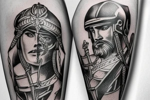 Gladiator in arena consilium capit. tattoo idea