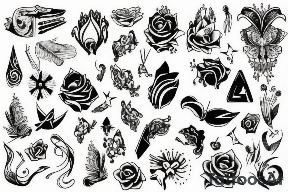 simple unique tattoo idea