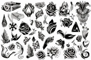 simple unique tattoo idea