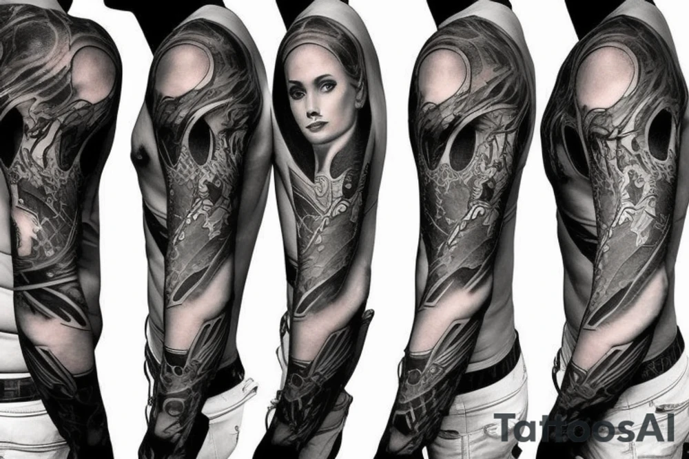 shoulder armor tattoo tattoo idea