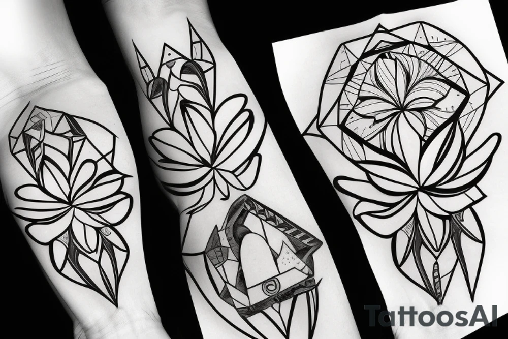 a magnolia tattoo idea