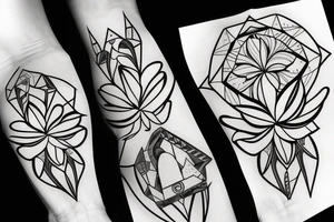 a magnolia tattoo idea