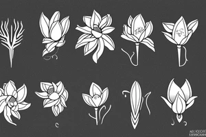 a magnolia tattoo idea