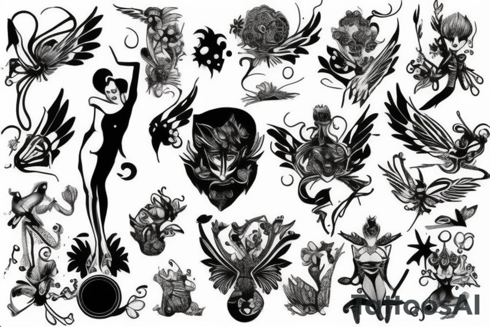 Pixie tattoo tattoo idea