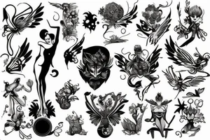 Pixie tattoo tattoo idea