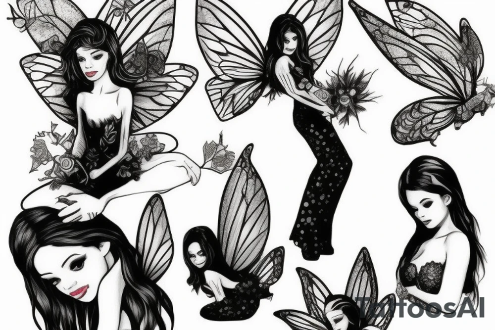 Pixie fairy tattoo idea