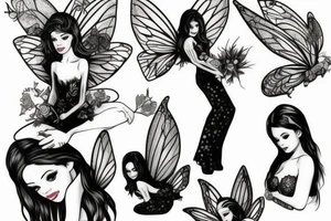 Pixie fairy tattoo idea