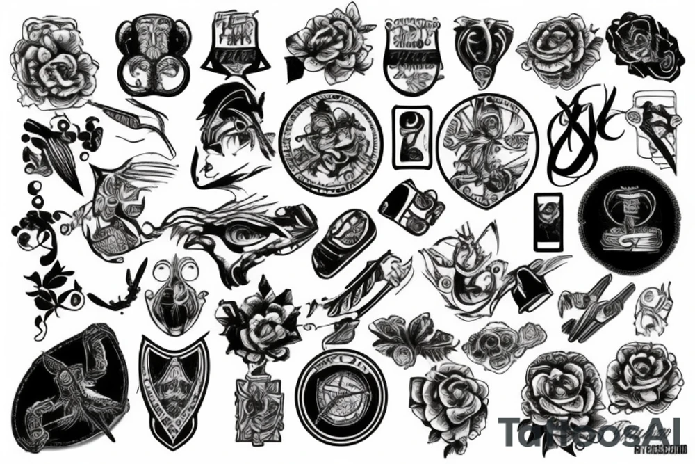 S T R tattoo idea