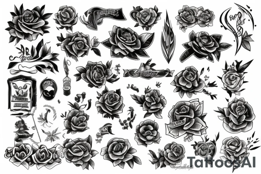 S T R tattoo idea