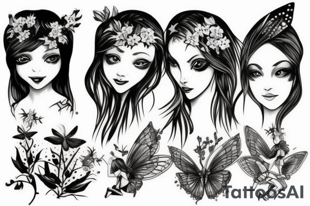 fairy tattoo idea