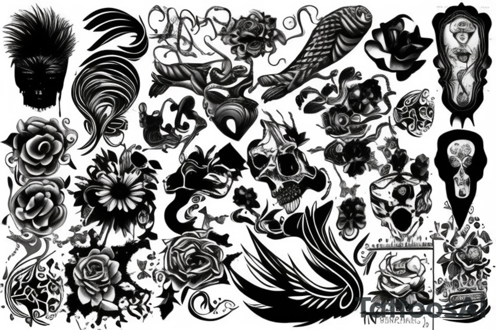 S T R tattoo idea
