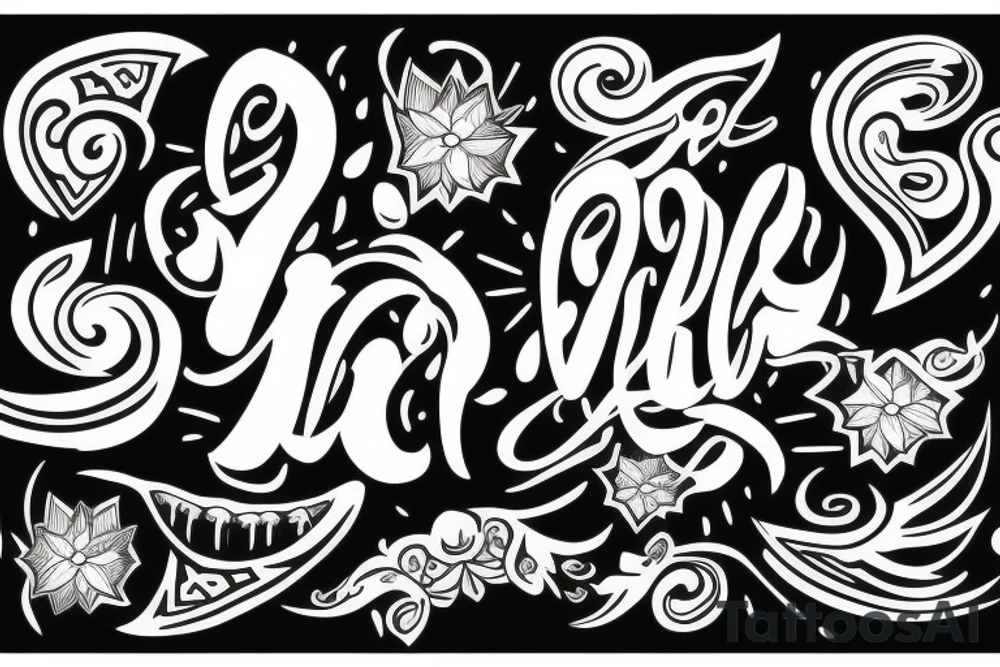 S T R tattoo idea