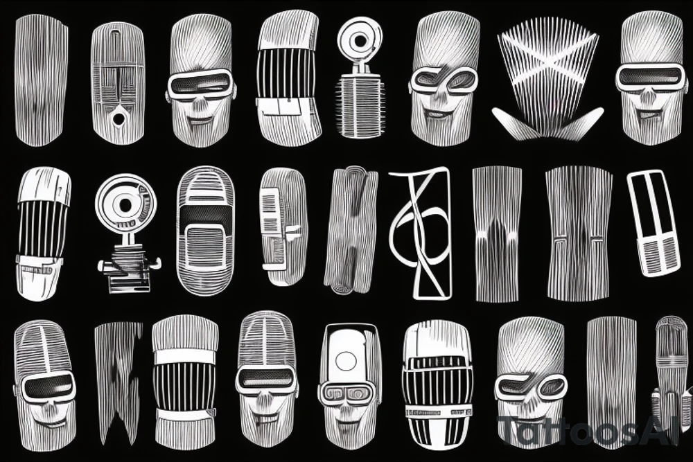 radio waves tattoo idea
