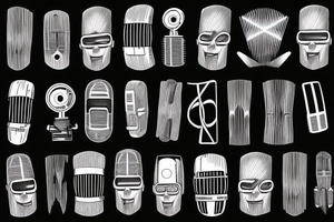 radio waves tattoo idea