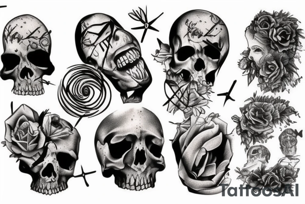 desolate tattoo idea