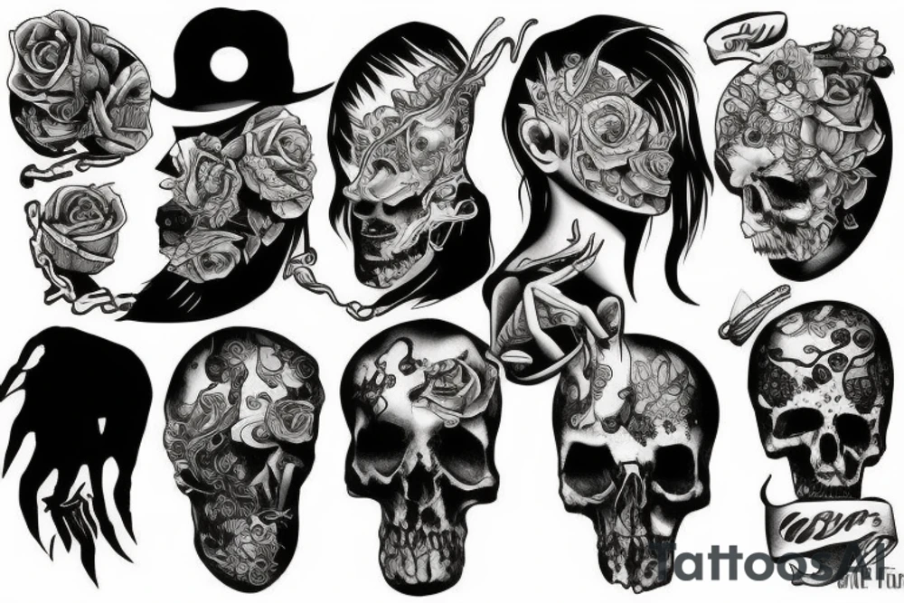 desolate tattoo idea