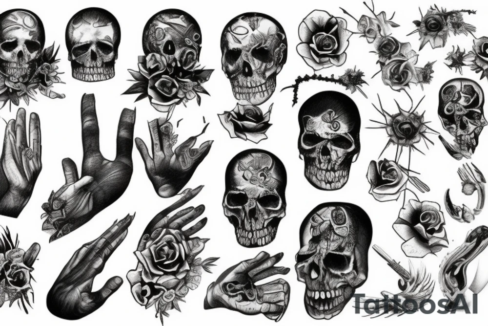 desolate tattoo idea